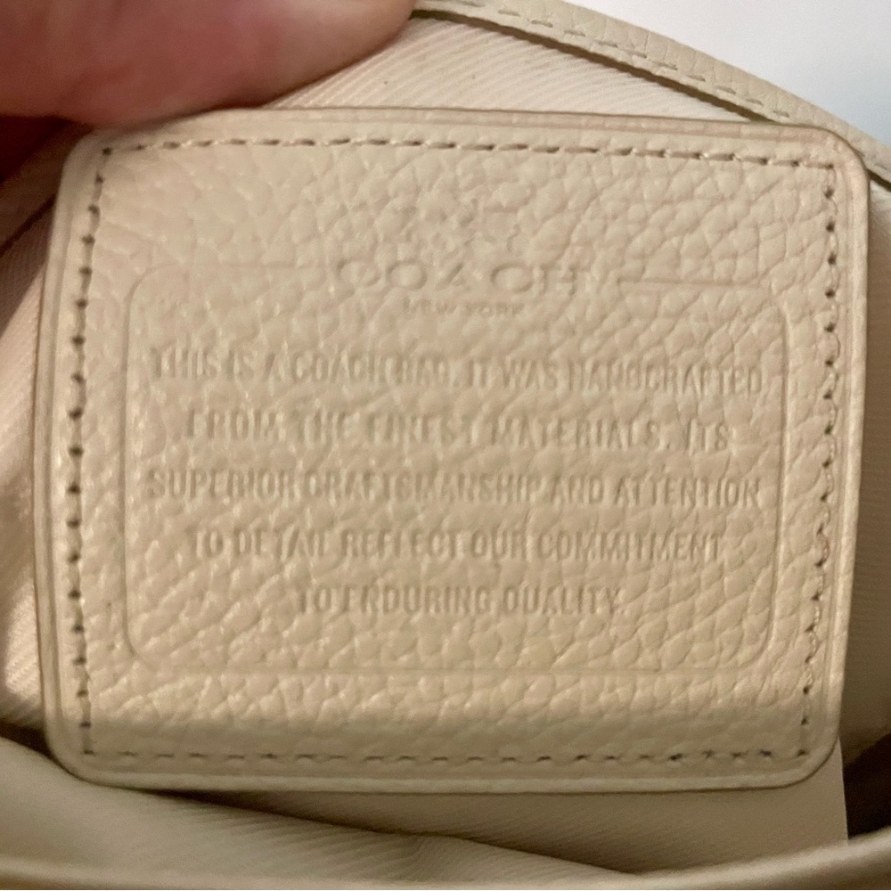 Coach Ivory Crossbody - Picture 4 of 6